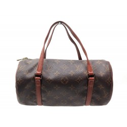 VINTAGE SAC A MAIN LOUIS VUITTON PAPILLON 25 CABAS TOILE MONOGRAM LV BAG 895