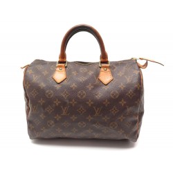 SAC A MAIN LOUIS VUITTON SPEEDY 30 M41108 EN TOILE MONOGRAM HANDBAG PURSE 800€