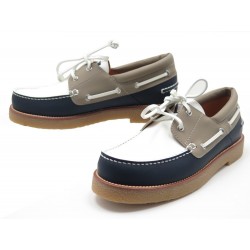 NEUF CHAUSSURES LOUIS VUITTON BATEAUX SAILOR BOAT 6.5 41 EN CUIR SHOES 500€