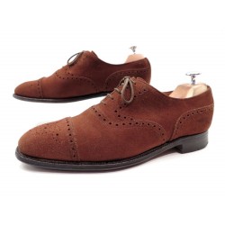 CHAUSSURES JOSEPH CHEANEY BY CHURCH'S CURZON 8 42 RICHELIEU EN DAIM SHOES 420€