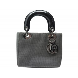 SAC A MAIN CHRISTIAN MINI LADY DIOR TOILE 