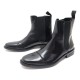 CHAUSSURES DIOR CHELSEA HEDI SLIMANE 41.5 42 BOTTINES CUIR NOIR LOW BOOTS 870€