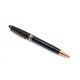 STYLO BILLE MONTBLANC MEISTERSTUCK CLASSIQUE EN RESINE NOIRE BALLPOINT PEN 360