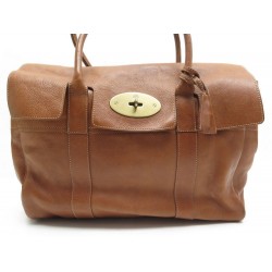 SAC A MAIN MULBERRY HERITAGE BAYSWATER EN CUIR SOUPLE MARRON HAND BAG 1295€