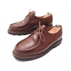 CHAUSSURES PARABOOT MICHAEL 44.5 CUIR MARRON 