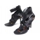 CHAUSSURES GIVENCHY SANDALES A TALONS 41 EN CUIR NOIR BLACK LEATHER SHOES 795€