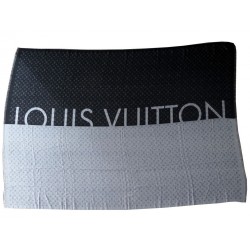 NEUF CHALE LOUIS VUITTON ETOLE MONOGRAM SPLIT 2017 CACHEMIRE SOIE CASHMERE 595€