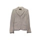 VESTE LORO PIANA TAILLE 40 IT 36 FR EN LAINE SOIE BEIGE WOOL & SILK JACKET 1500