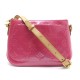 SAC LOUIS VUITTON CUIR VERNI ROSE 