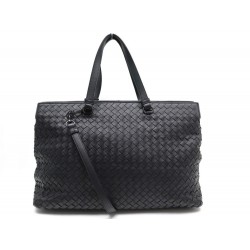 NEUF SAC A MAIN BOTTEGA VENETA BANDOULIERE CUIR NAPPA INTRECCIATO NOIR BAG 2200€