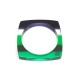 BRACELET CHANEL VERT PLEXIGLAS 