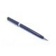 NEUF STYLO BILLE MONTBLANC NOBLESSE OBLIGE EN RESINE BLEU & ARGENT BALLPOINT PEN