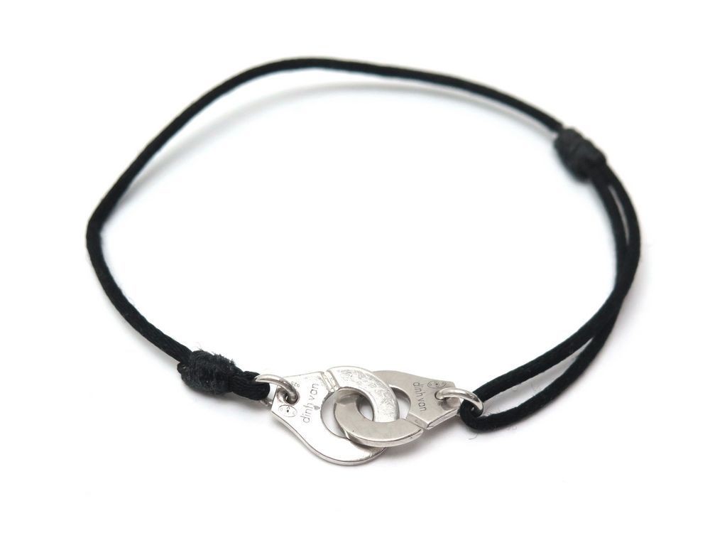 Menottes bracelet Dinh Van Silver in Steel - 40395235
