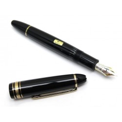 NEUF STYLO PLUME MONTBLANC MEISTERSTUCK 146 DORE 136061 PISTON + ENCRIER 600€