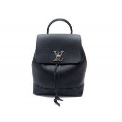 SAC A DOS LOUIS VUITTON LOCKME M41815 EN CUIR GRAINE NOIR BLACK BACKPACK 2020