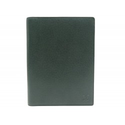 NEUF PORTE AGENDA LOUIS VUITTON COUVERTURE CAHIER EN CUIR TAIGA DIARY COVER 420€