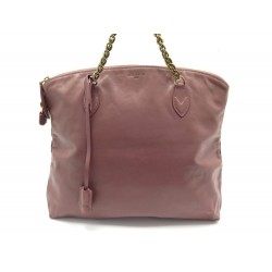 NEUF SAC A MAIN LOUIS VUITTON BOUDOIR LOCKIT CHAIN CABAS CUIR ROSE HANDBAG 2530