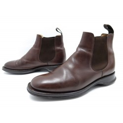 CHAUSSURES CHURCH'S DEVON 7F 41.5 BOTTINES EN CUIR MARRON HOMME BOOTS SHOES 470€