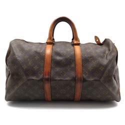 SAC DE VOYAGE A MAIN LOUIS VUITTON KEEPALL 45 TOILE MONOGRAM M41428 BAG 1040€