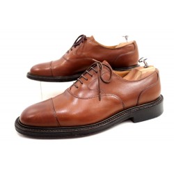 CHAUSSURES CHURCH'S LANCASTER RICHELIEU 7G 41 EN CUIR MARRON LEATHER SHOES 690€