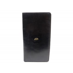 VINTAGE PORTEFEUILLE ST DUPONT PORTE CARTES CUIR NOIR CARD HOLDER BILLFOLD 250€