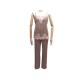 ERMANNO SCERVINO PANTALON 40 IT 36 FR S + HAUT TOP DEBARDEUR 42 IT 38 LAINE 730€