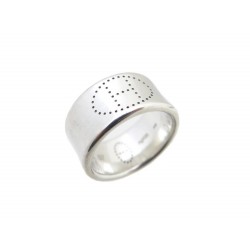 BAGUE HERMES EVELYNE ECLIPSE RUBAN 57 EN ARGENT MASSIF 13.9 GR SILVER RING 350€