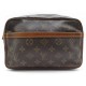 VINTAGE TROUSSE DE TOILETTE LOUIS VUITTON COMPIEGNE 23 TOILE MONOGRAM BAG 480€