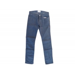 NEUF JEAN ACNE STUDIO MAX BLUE SPEED T 29/32 EN COTON BLEU COTTON TROUSERS 210€