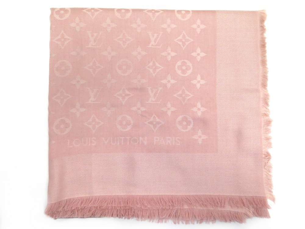 Louis Vuitton - Monogram Shine Shawl Rose Poudre