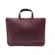 NEUF SAC A MAIN LOEWE SACOCHE CUIR GRAINE BORDEAUX BURGUNDY LEATHER PURSE 980