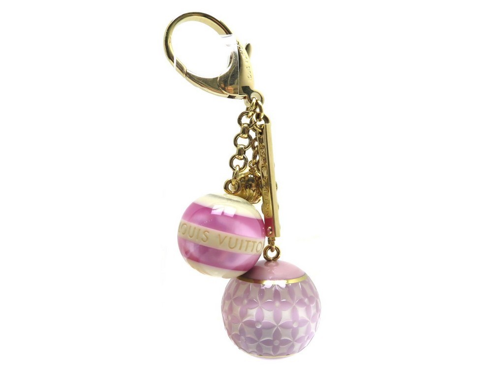 Louis Vuitton Sac Mini Lin Ball Keychain