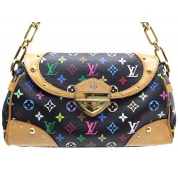 SAC A MAIN LOUIS VUITTON BEVERLY MM TOILE MONOGRAM MULTICOLORE MURAKAMI 1485€