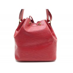 SAC LOUIS VUITTON NOE PM CUIR EPI ROUGE