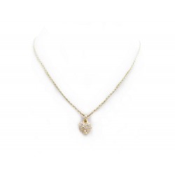 COLLIER CARTIER PENDENTIF COEURS ET SYMBOLES OR JAUNE ET DIAMANTS 