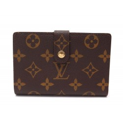 NEUF PORTEFEUILLE LOUIS VUITTON VIENNOIS EN TOILE MONOGRAM PORTE MONNAIE 510€