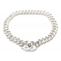 COLLIER CHANEL RAS DU COU FERMOIR TIMELESS 