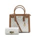 NEUF SAC A MAIN MICHAEL KORS DILLON 35T7GAIS3B + PORTEFEUILLE CUIR MONOGRAM 735€