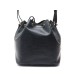 SAC A MAIN LOUIS VUITTON NOE PM EN CUIR EPI NOIR BLACK LEATHER HAND BAG 1410€