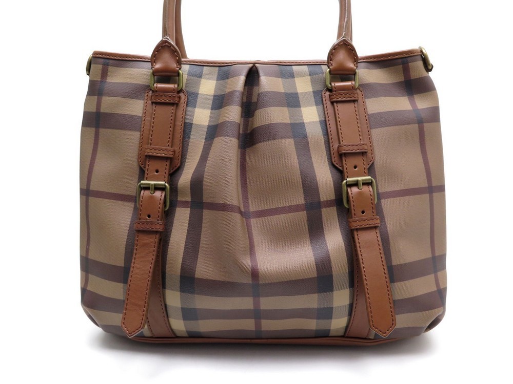 sac a main burberry smoked check northfield toile