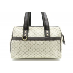 SAC A MAIN LOUIS VUITTON JOSEPHINE MINI LIN BEIGE DUSTBAG 