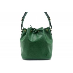 SAC A MAIN LOUIS VUITTON NOE PM CUIR EPI VERT 