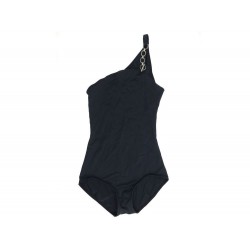 NEUF MAILLOT DE BAIN HERMES CHAINE D'ANCRE 36 S NYLON BLEU MARINE SWIMSUIT 400€