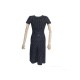 NEUF ROBE ALAIA A POIS NOIR ET BLANC VISCOSE TAILLE 38 M POLKA DOT DRESS 1400