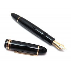 NEUF STYLO PLUME MONTBLANC MEISTERSTUCK 149 RESINE + ECRIN 