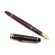 NEUF STYLO PLUME MONTBLANC MEISTERSTUCK CLASSIQUE RESINE BORDEAUX 