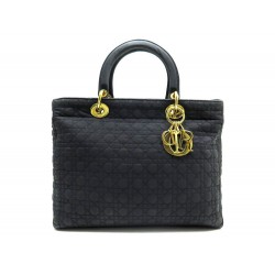  SAC CHRISTIAN DIOR LADY TOILE NOIR 