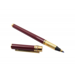 NEUF VINTAGE STYLO FEUTRE MUST DE CARTIER TRINITY ANNEAUX 3 ORS RESINE DORE 350€