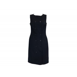 ROBE RALPH LAUREN SANS MANCHES TAILLE 8 40 M EN LAINE NOIR SLEEVELESS DRESS 450