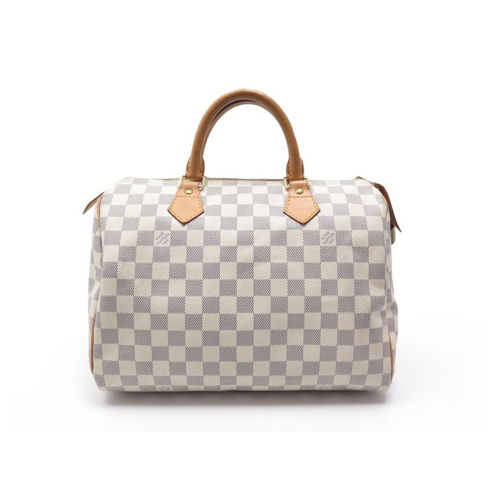 Louis Vuitton N41531 Damier Speedy 30 Tote Bag (DU4069) - The Attic Place